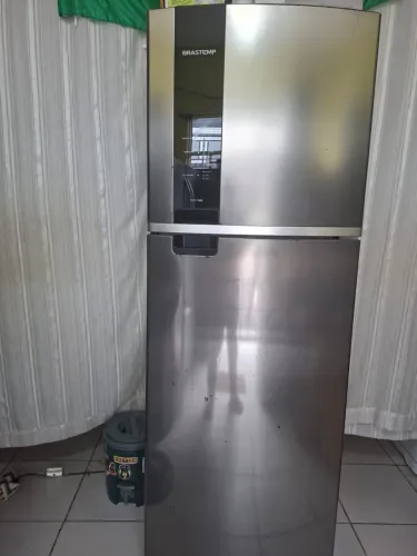 Geladeira inox