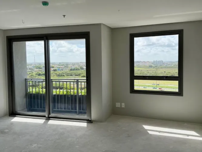 Sala Orla Balcão à venda no Orbe, Parque Una - 30m² e andar alto com vista privilegiada pa