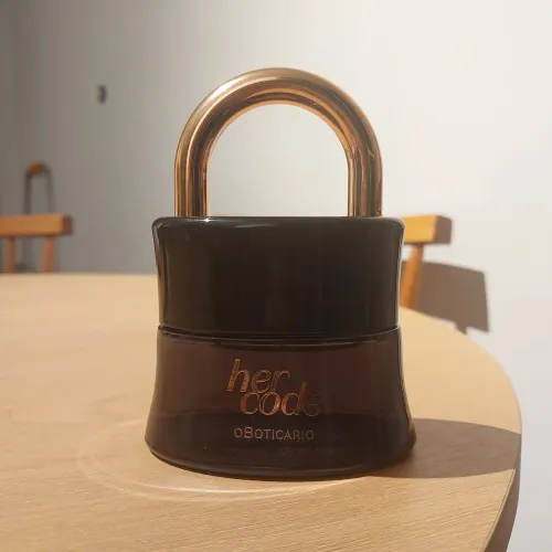 Perfume Her Code Tradicional O Boticário 50ml Novo