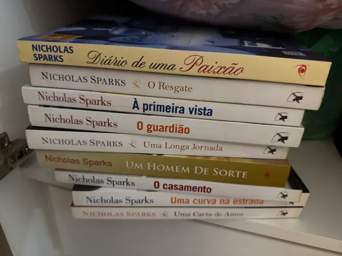 Combo de livros Nicholas Sparks com 9 livros