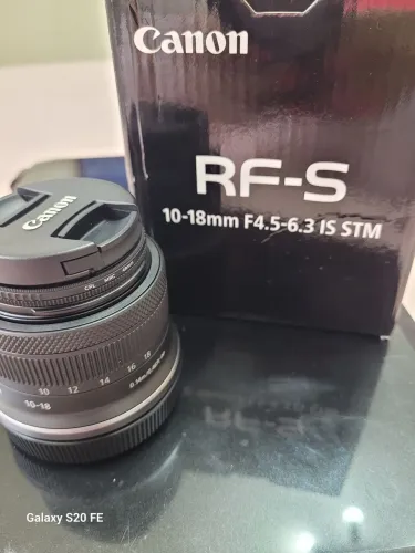 Lente RF 10-18mm Canon