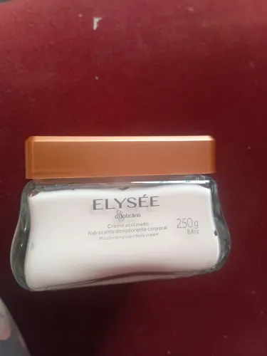 Hidratante elysee o boticario