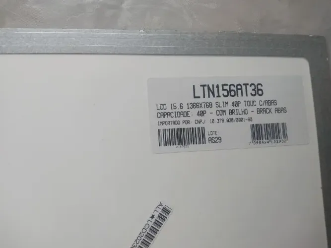 Tela de Notebook comTouch