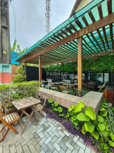 PORTO DE GALINHAS, RESTAURANTE PARCIALMENTE MONTADO, 100 M², RECEPÇÃO, COZINHA, 2 WCS, QU