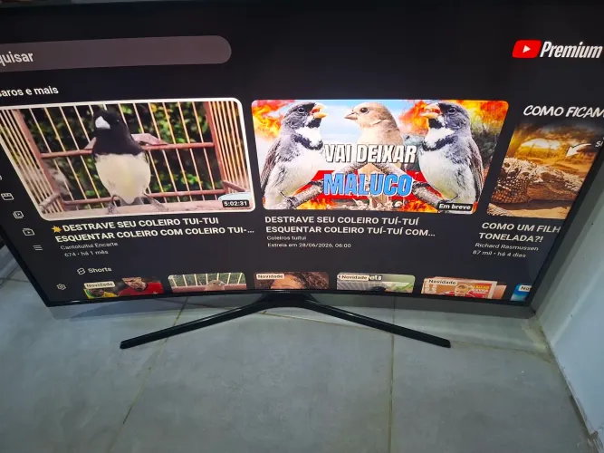 vendo uma tv samsung tela curva Un55mu6300G 