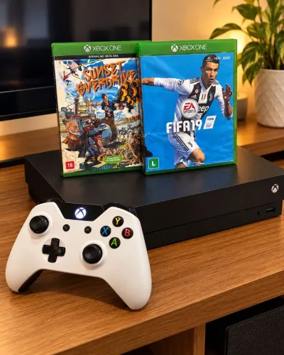 Xbox one X 1TB (até 12x)