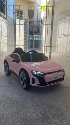 Carro elétrico feminino com controle remoto e manual!