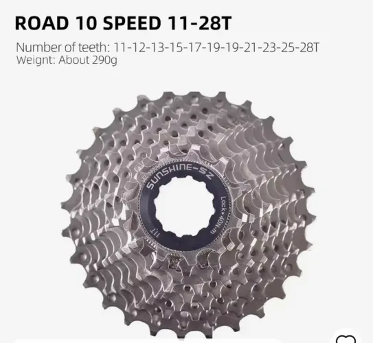 Cassete 10v 11/28 T - Bike Speed