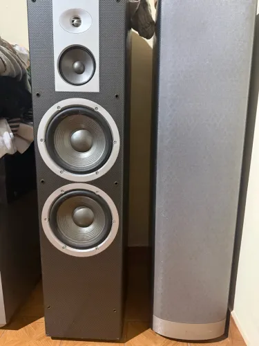 Home Theater JBL 7.1: 2 Torres Venue Stadium + 6 Satélites + Sub + Receiver Yamaha