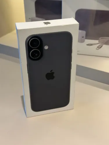 iPhone 16 Preto 128GB Lacrado - Loja Fisica