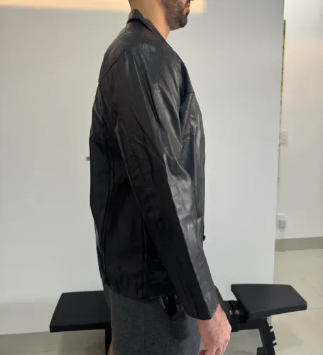 Jaqueta Masculina de Couro