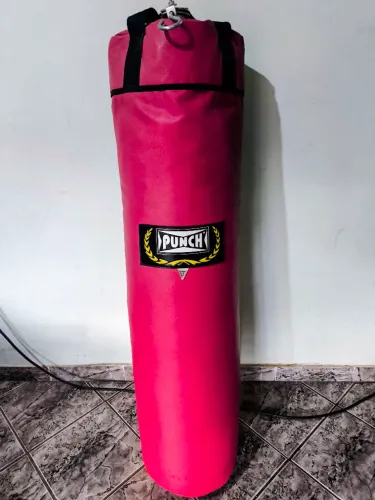 Saco de pancada e boxe, 1.20 metro, 30kg, seminovo,marca Punch original