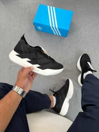 Adidas Adizero Adios Pro 4 Importado Masculino Cor: Preto/Branco - Disponível 38 AO 43