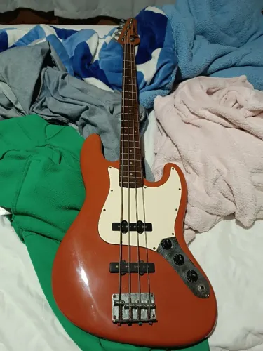 Contrabaixo Lyon by Washburn WB20 Jazz Bass - Made in Korea (Conservado)