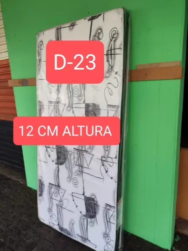 COLCHÃO D-23 SOLTEIRO NOVOOOOOO