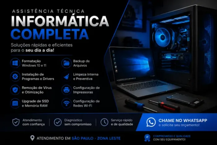 ? Formatação de Computador | Windows 10 e 11 | Atendimento Rápido