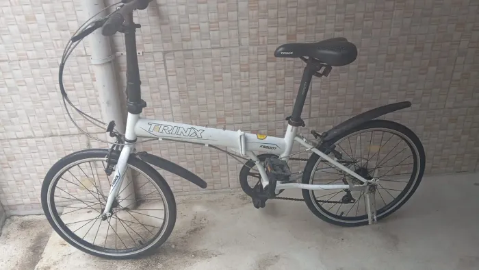 Bicicleta Dobrável seminova 