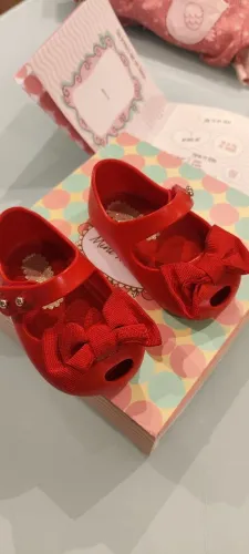 Mini Melissa - Minha primeira Melissa Vermelha 