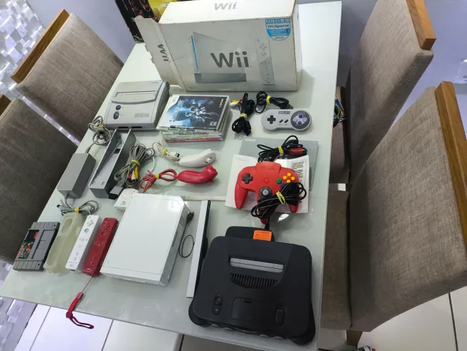 Lote console todos funcionam , leia !!!