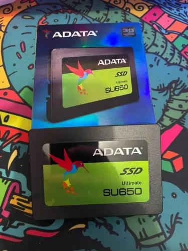 SSD ADATA SU650 240GB SATA 3 - Usado - 100% Saúde