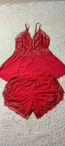Baby Doll luxo vermelho