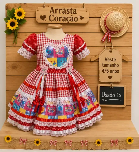 Vestido junino 