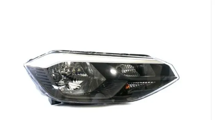 Farol Máscara Negra Direito (Passageiro) VW 6EA941006M Polo, Polo Track, Virtus Sem led 