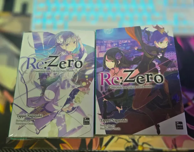 Re Zero, Light Novel, New Pop, Vol 1 a 12.