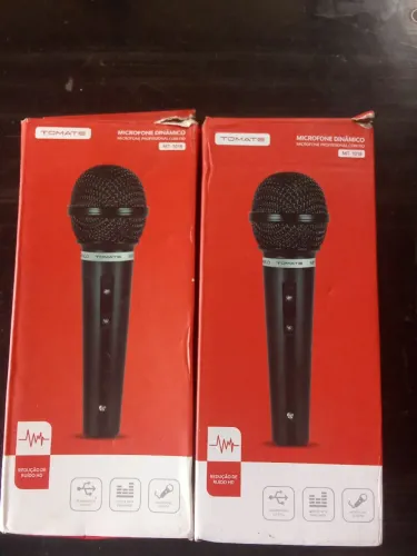 Microfones novos