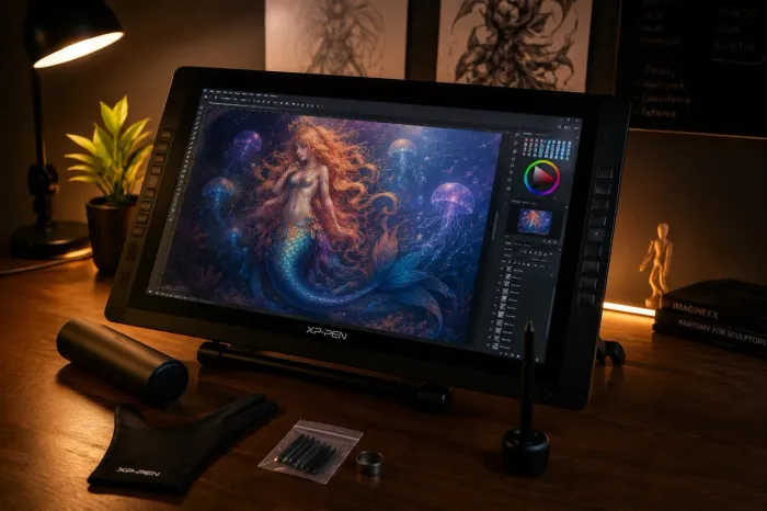 XP-PEN ARTIST 22E PRO ? NOVA, NUNCA USADA