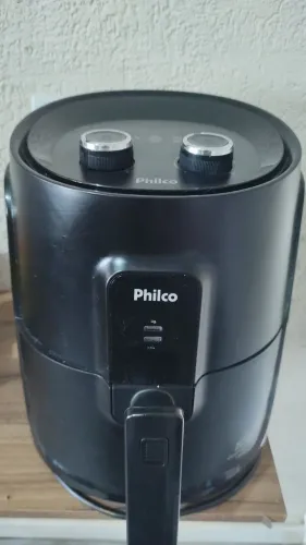 Fritadeira Air Fryer Philco Pfr15pg Gourmet Black 4,4l 1500w 220v