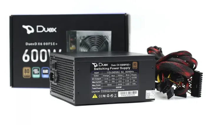 Fonte 600w 80 Plus!!! Produto Novo!!!