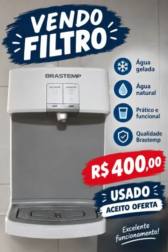 Vendo purificador de água