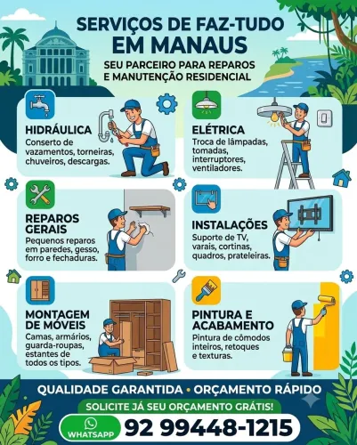 Soluções em Manutenção e Pequenos Reparos para sua Casa ou empresa
