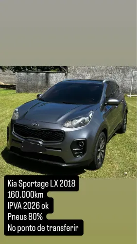 Kia Motors Sportage LX 2.0 16v/ 2.0 16V Flex Aut. 2018