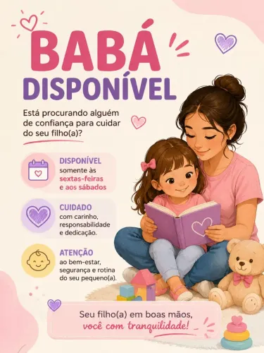 Disponível sexta e sábado