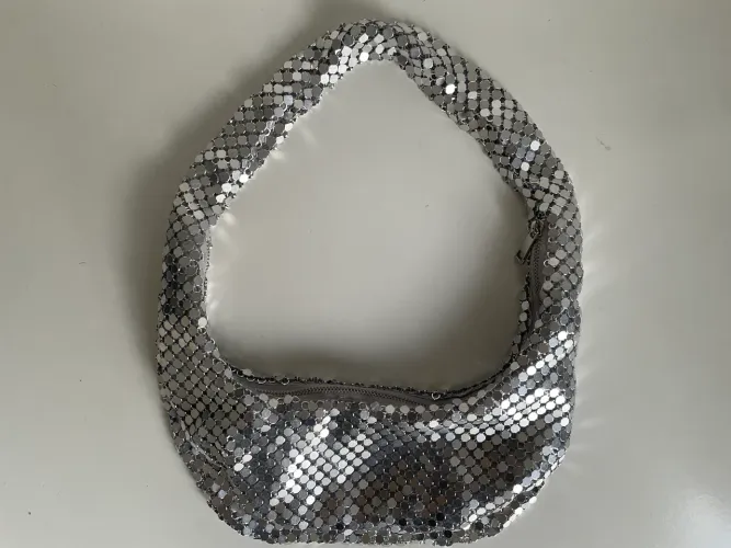Bolsa prata zara