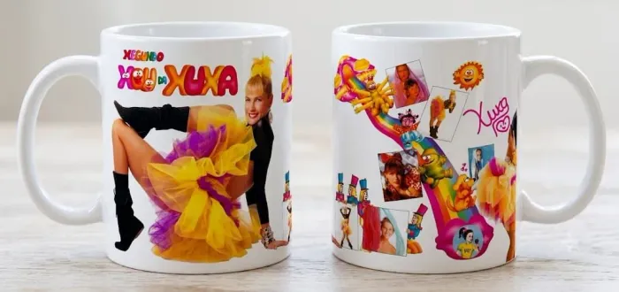 Canecas personalizadas xou da xuxa