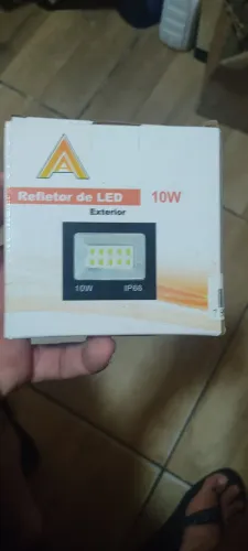 4 (QUATRO) Refletores de LED 10W cor VERDE