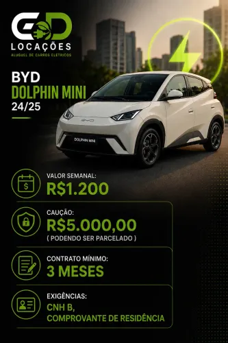BYD Dolphin Mini (Elétrico) 2024
