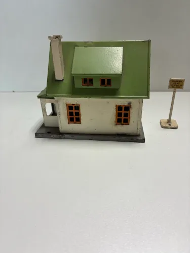Lionel trem CASA DE LATA década de 1930   
