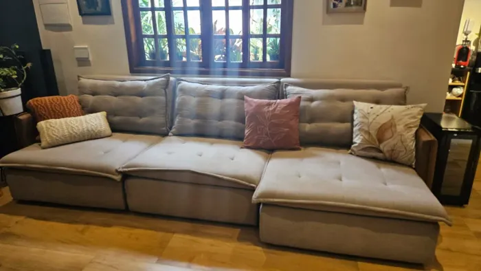 Sofá grande 3,5m (8 lugares)