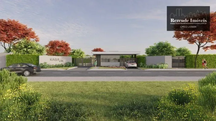 Terreno venda no condomínio Kasa Vik Campo Comprido projeto Baggio Schiavon
