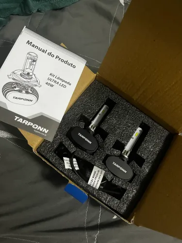 Lampada/farol Led h1 branca 6000k 4000 lumens 40w