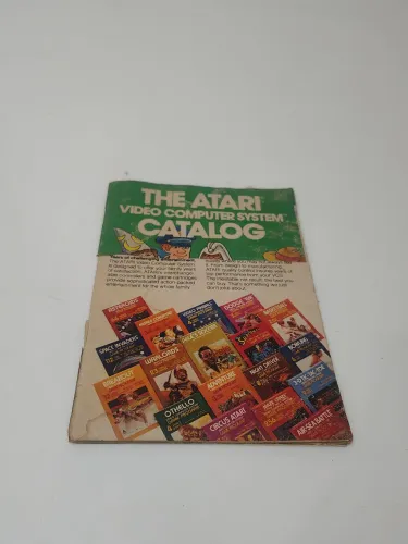 Catálogo Original Atari Ano 1981