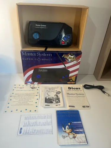 Master System Super Compact - Versão Super Futebol II