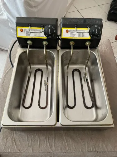 Fritadeira Elétrica Dupla 6L