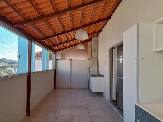 Duplex com espaço gourmet no Marilândia para locação