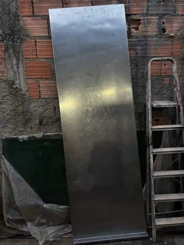Balcão em aço inox puro