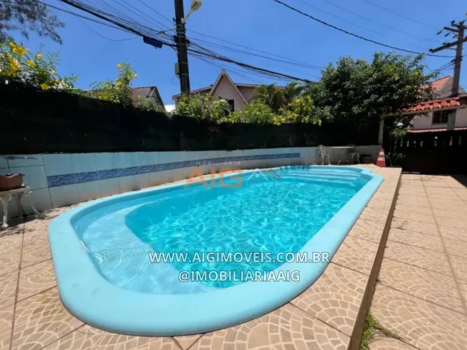 Casa Duplex Condomínio 6 quartos suítes Piscina Churrasqueira Iguaba Grande